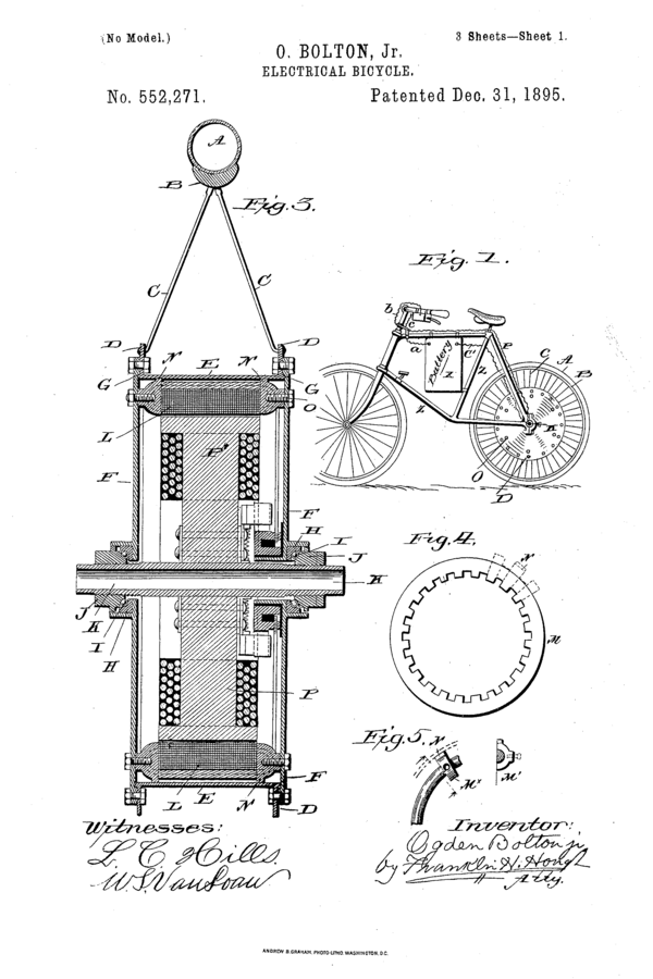Speedpedelec Evolution, speed pedelec, S-Pedelec, HS ebike, nieuws 1895 patent eerste elektrische fiets Bolton